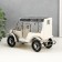 Souvenir Metal "Retro. White Auto" 20x9.4x13 cm