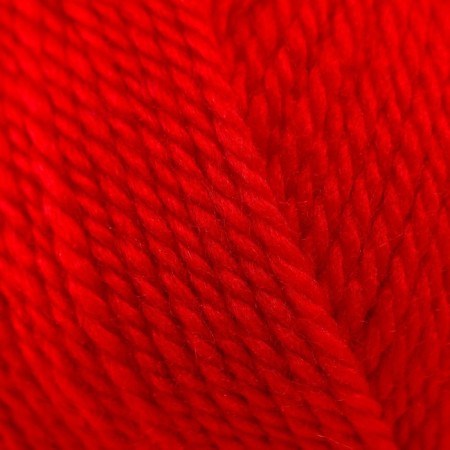 Yarn "merinosa" 50% Merinos. Smerens, 50% acrylic 200m/100g (06 red)-3