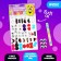 Stickers for decorating eggs "Colored emoticons"