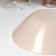 Glass salad "LIVS", 500 ml, d = 16 cm, beige color
