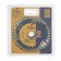 Disk diamond cutting tundra, Turbo-segment with protective sectors, dry cut, 115 x 22 mm