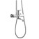 Savol S-600608A shower system, tropical shower, shower set, brass, chrome