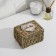 Kashpo wicker share "I love you", 13 × 8 × 8 cm, brown color