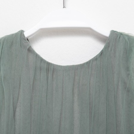 Платье для девочки нарядное KAFTAN, рост 134-140 см (36), цвет зелёный-6