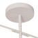 Ceiling light mantra torch, LED, 2850LM, 3000K, 727x180x322 mm, matte white color