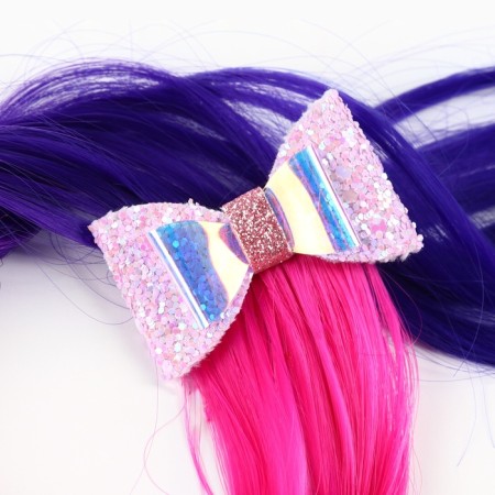 Hair strand on a hairpin, 40 cm-5