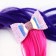Hair strand on a hairpin, 40 cm