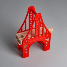Деталь для ж/д «Часть моста», размер 10.3×16×4.5 см