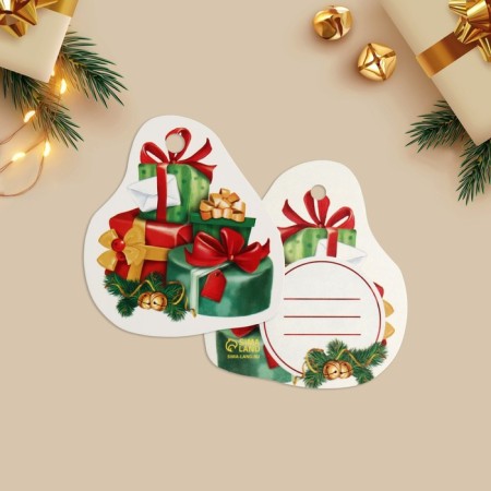Postcard-Shildik for a gift "New Year", mix, New Year-21