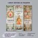 Stick Paper "New Year's fairy tale" 3x9 cm sheet 10x10 cm