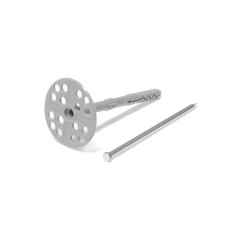 Tundra dowel, for insulation, with a metal nail, 10x120 mm, 50 pcs