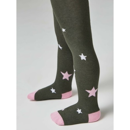 Колготки детские хлопковые Conte Kids Tip-Top, рост 80-86 см, цвет хаки-2