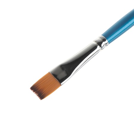 Synthetics brush, flat No. 9, "gamma"-1