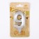 Candle in the Cake "Fine", number "9", silver metallic, 6.5 cm