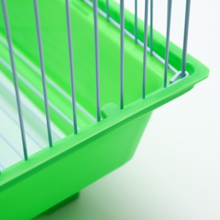 Poultry cell equipped BD-1/4F, 30 x 23 x 39 cm, green-9