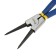 The puller of the external locking rings of the tundra, straight lips on the squeeze, 170 mm