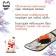 Snowboard Children's Snow Cat with lightweight mounts, 95 cm, colorful color