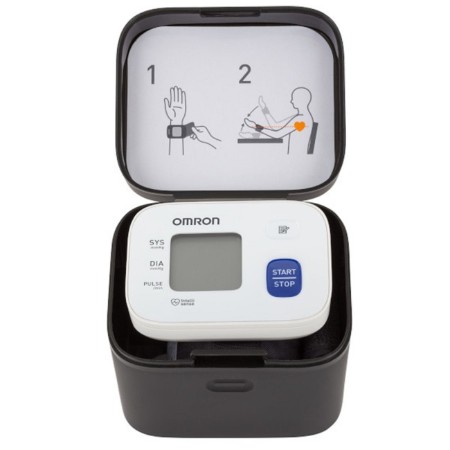 The tonometer on the wrist Omron RS2 HEM-6121-RU, automatic, cuff 13.5-21.5, 2HAAA-1