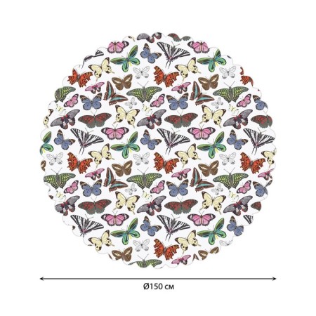 The tablecloth "Flood Flood", Round, Saten, D = 150 cm