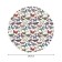 The tablecloth "Flood Flood", Round, Saten, D = 150 cm