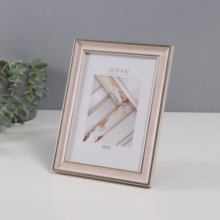 Photo frame Plastic Gallery 15x21 cm, 642490 Pink (plastic screen)-2
