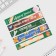 A set of cardboard bookmarks "Best Teacher", 5 pieces.