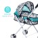 Puppet stroller "Zebra" universal, metal frame