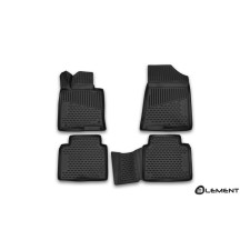 3D mats in the Kia Optima salon, 2016-2016, automatic transmission, 4 pcs. (polyurethane)