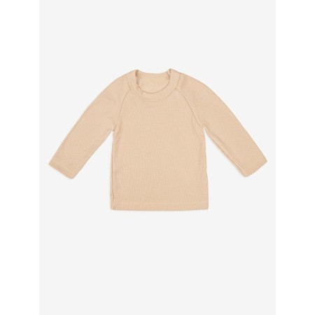 Blood wool and sliders children's fashion, height 74 cm, beige color-11