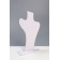 A bust for the jewelry "Eco", 15 × 6 × 26 cm, white color