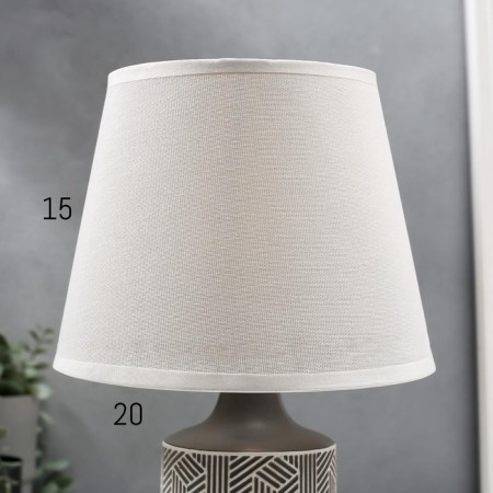 Table lamp 48475/1GR E14 40W gray 20x20x31.5 cm Risalux-8