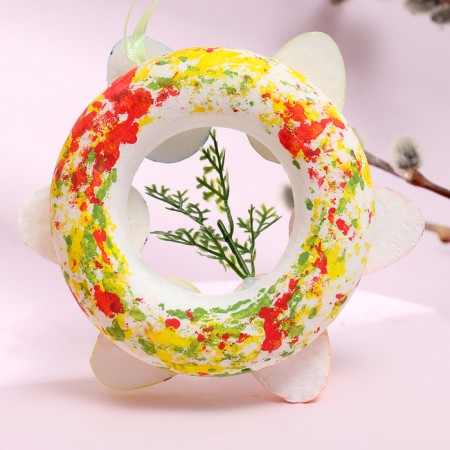 Decorative Easter suspension "Eggs" 12 × 12 × 3 cm-1