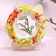 Decorative Easter suspension "Eggs" 12 × 12 × 3 cm