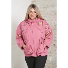 Women's jacket, size 60, pink color