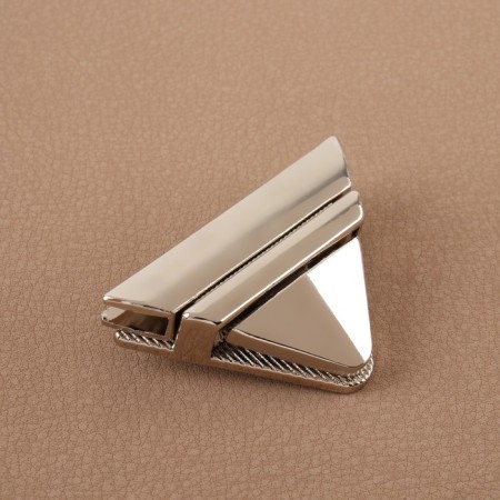 Bag Fraille, 4.5 × 2.9 cm, pearl silver color-1