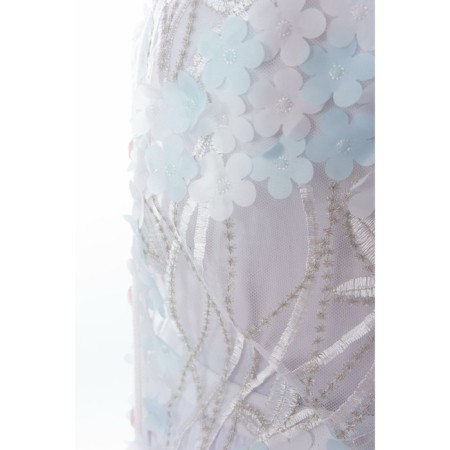 Cardigan female, size 58, white color-4