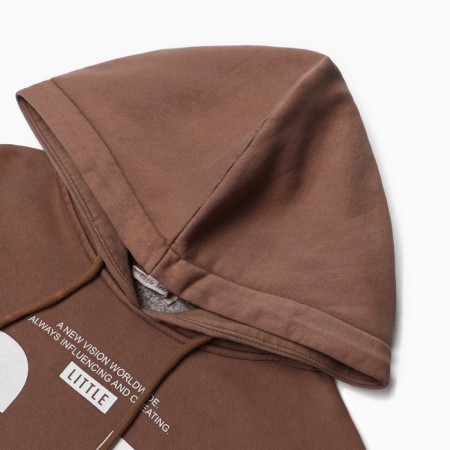 Women's sweatshirt was launched, brown color, one size (42-46)-2