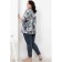 Denim women's pants, size 58