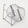 Wheel for rodents metal, crossbars, 9 cm, chrome