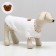 Sweatshirt for animals "Bear", size XL, White (DS 35, Osh 30, OG 44 cm)