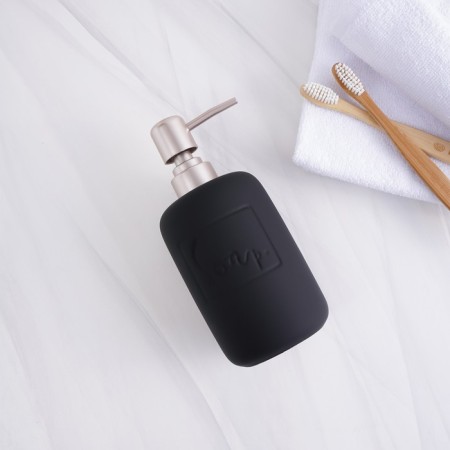 Savanna Do It Soft, 420 ml liquid soap dispenser, black color-6