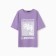 Female T -shirt, lilac color, size 48