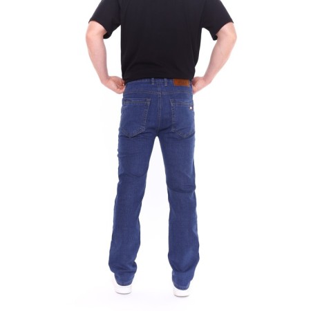 Male jeans, blue color, size 50 (34)-3