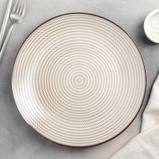 Ceramic lunch plate 