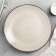 Ceramic lunch plate "Vignette", D = 26 cm, beige color