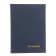 Address folder "for signature" Bumvinyl, blue, a4
