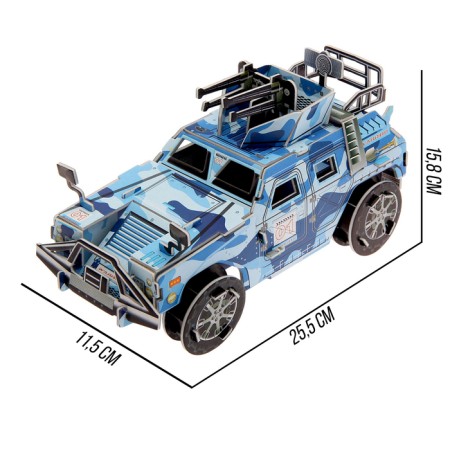 Designer 3D "Military jeep", 84 parts-1