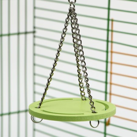 Rodents for rodents round on chains, 8.5 x 7 cm, foamed PVC, green-4