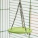 Rodents for rodents round on chains, 8.5 x 7 cm, foamed PVC, green