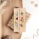 Wooden carved envelope "With the best wishes on the birthday!" 8x16 cm